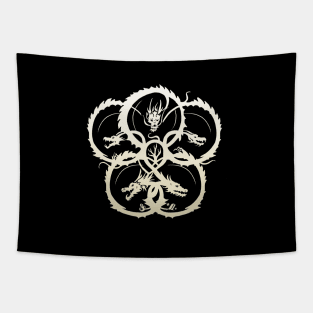 Dragon Zodiac Elements Tapestry