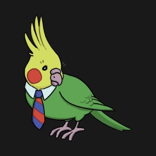 Cockatiel with a Tie T-Shirt