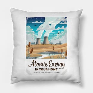 Atomic energy Poster Pillow