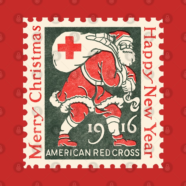 Christmas Stamp 1916 by ThirteenthFloor