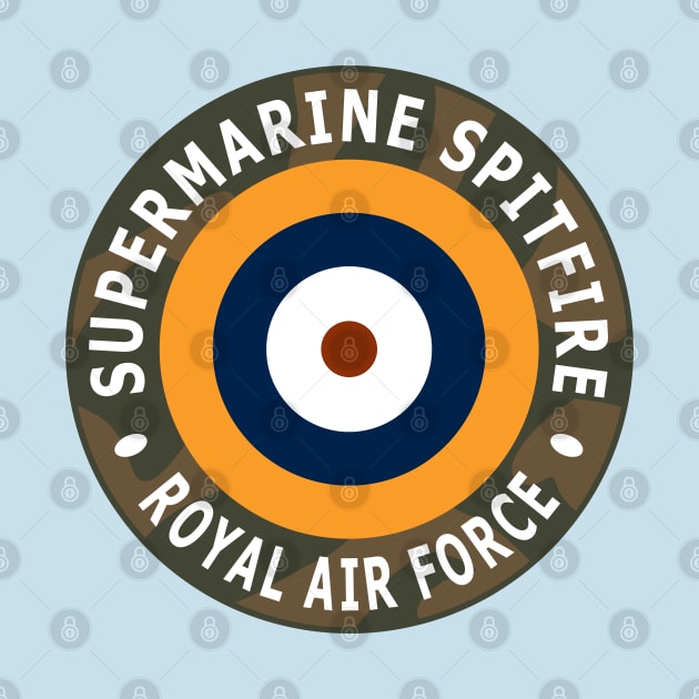 Supermarine Spitfire by Lyvershop