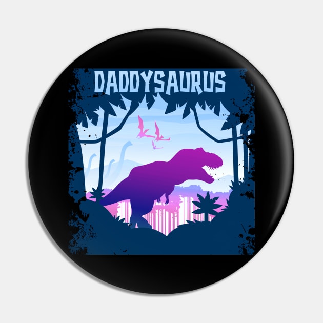 Daddysaurs T-Rex Daddy Saurus Matching Dinosaur Pin by PinkyTree