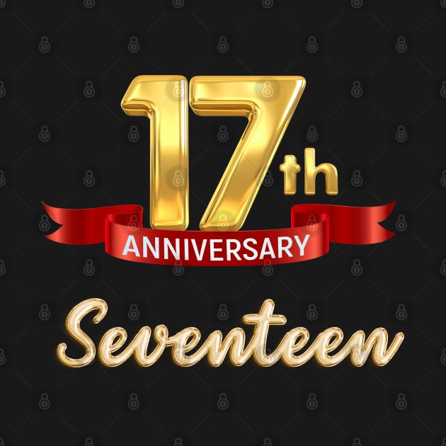 Letter Number 17 seventeen birthday by khider