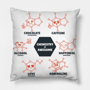 Chemistry Is Awesome Pillow