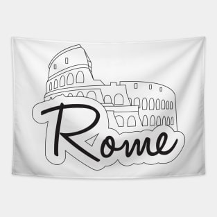 Rome Colosseum Tapestry