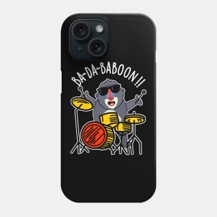 Ba-da-ba-boon Funny Monkey Baboon Pun Phone Case