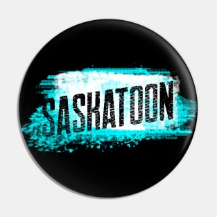 Saskatoon Graffiti Art Design Pin