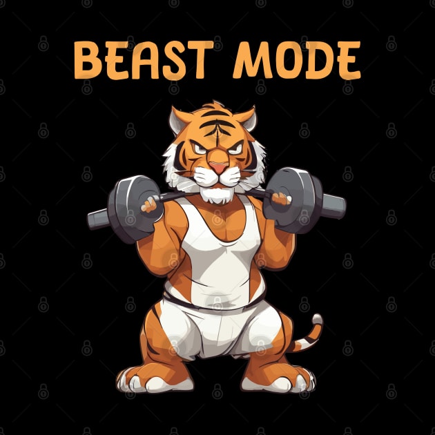 Beast mode for gym by Patterns-Hub