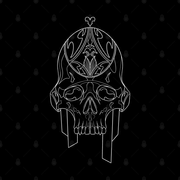 Dragoon Skull Black by Scottconnick