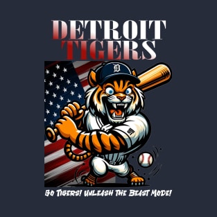 Detroit tigers american baseball T-Shirt