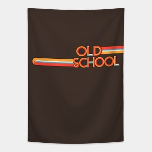 Retro Old School design Tapestry