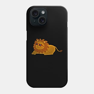 lion free Phone Case