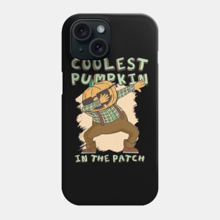 Coolest pumpkin in the patch funny dabbing pumpkin Phone Case