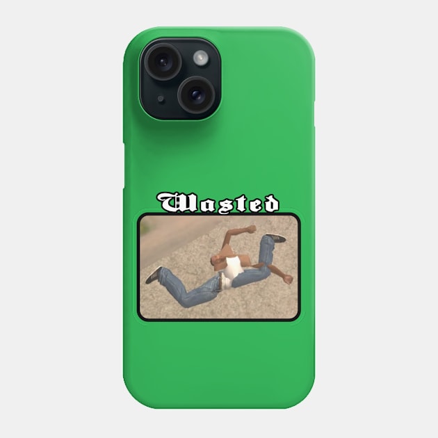 Wasted CJ Bug Phone Case by Power Up Prints