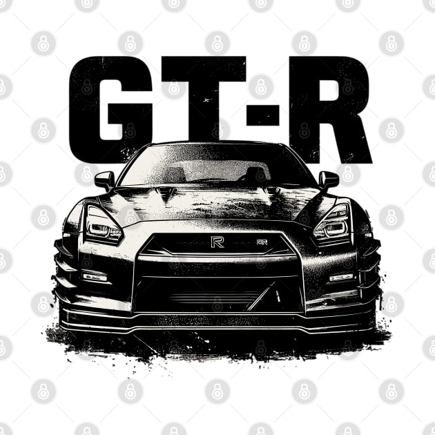 Nissan gtr by Vehicles-Art