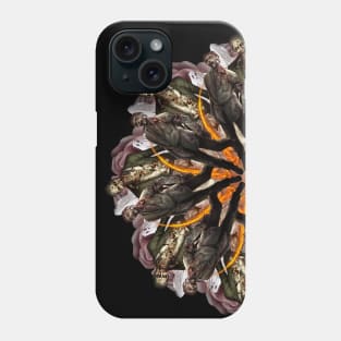 zombie attack mandala Phone Case