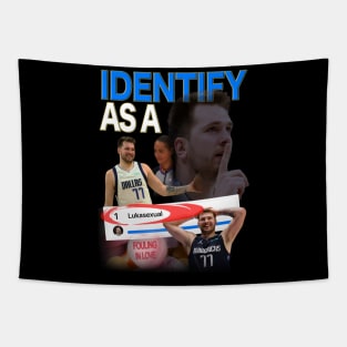 Luka Doncic Mavs Tapestry