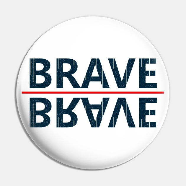 Brave Reflection Pin by ArtisticParadigms