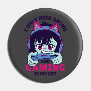 Gaming and Anime Pin