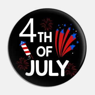 4th Of July Pin