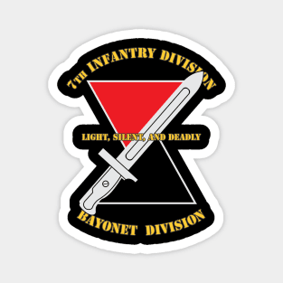 7th Infantry Division Magnet