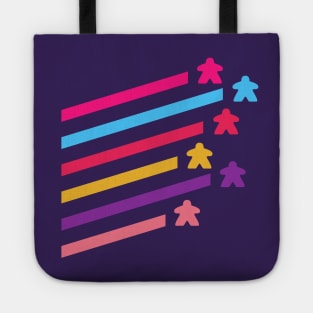 Synthwave 80s Meeples Tote