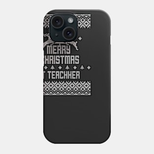 Merry Christmas IT TEACHER Phone Case