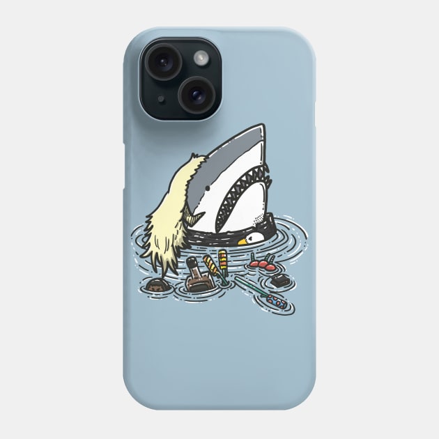 Mullet Shark II Phone Case by nickv47