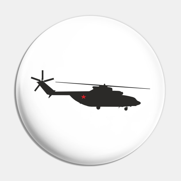 Russian Mi-26 Helicopter Pin by NorseTech