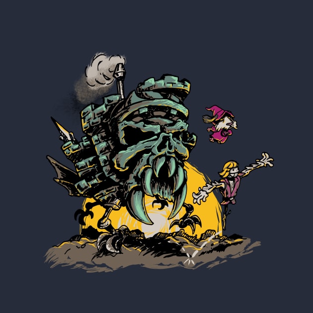 Moving Castle Grayskull by dann