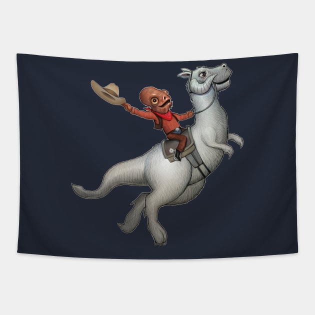 Cowboy Ackbar Tapestry by nszerdy