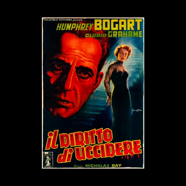 Gloria Grahame Italian Film Poster by Scum & Villainy