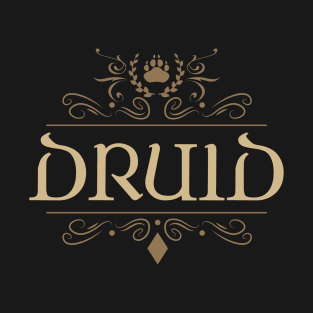 Druid Character Class Tabletop RPG T-Shirt