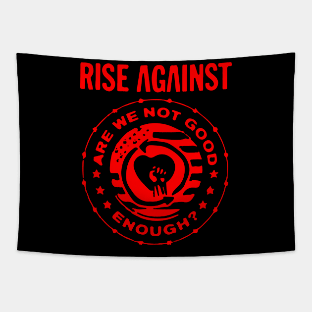 Rise Against 3 Tapestry by LEEDIA