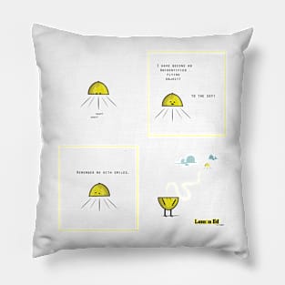 Lemon Ed - Lemon UFO Pillow