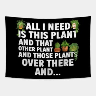 Plant Lover Gift Gardening Accessories Tapestry