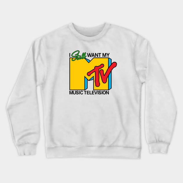 mtv crew neck sweatshirt