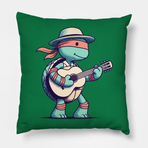 Country Mutant Ninja Turtle Pillow by FanArts