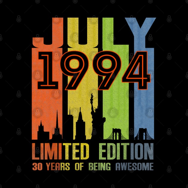 July 1994 30 Years Of Being Awesome Limited Edition by cyberpunk art