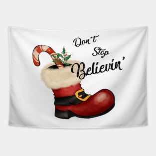 Don't Stop Believing, Vintage Santa Tapestry