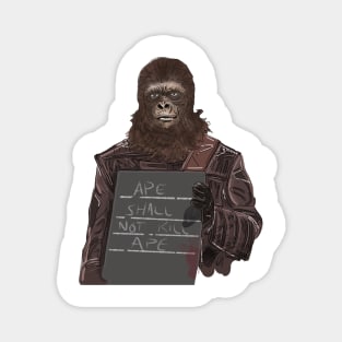 Battle For the Planet of the Apes: Ape Shall Not Kill Ape Magnet