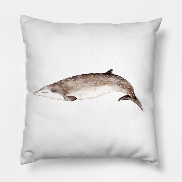 Beaked whale Pillow by chloeyzoard