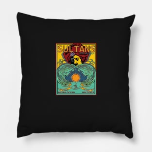 SURFING SULTANS MALDIVES INIDIAN OCEAN Pillow