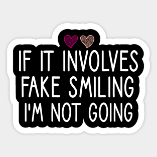 Naklejki Fake Smiling Teepublic Pl