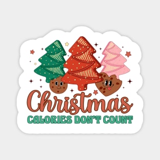 christmas calories don't count Magnet