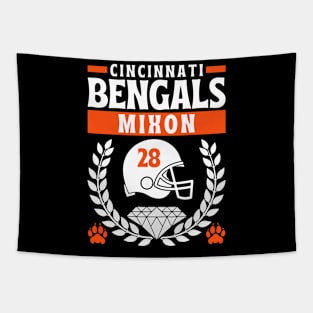 Cincinnati Bengals Joe Mixon 28 Edition 2 Tapestry