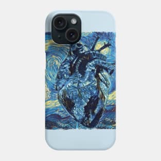 Heart Van Gogh Style Phone Case
