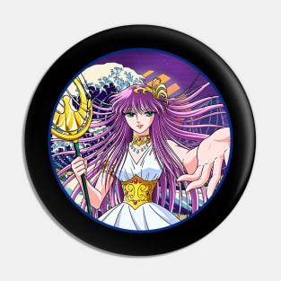 Pegasus Seiya's Cosmos Embrace the Galactic Power and Spirit of Knights on a Tee Pin