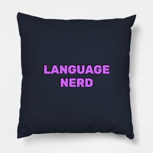 Language Nerd - Polyglot Pillow