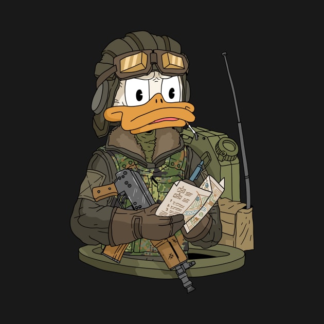 Tanker duck, AK47. by JJadx